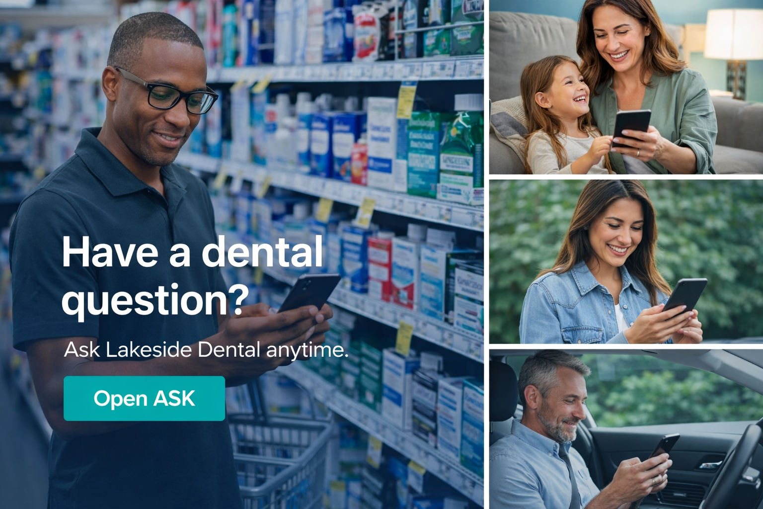 Patients using ASK in real-life situations